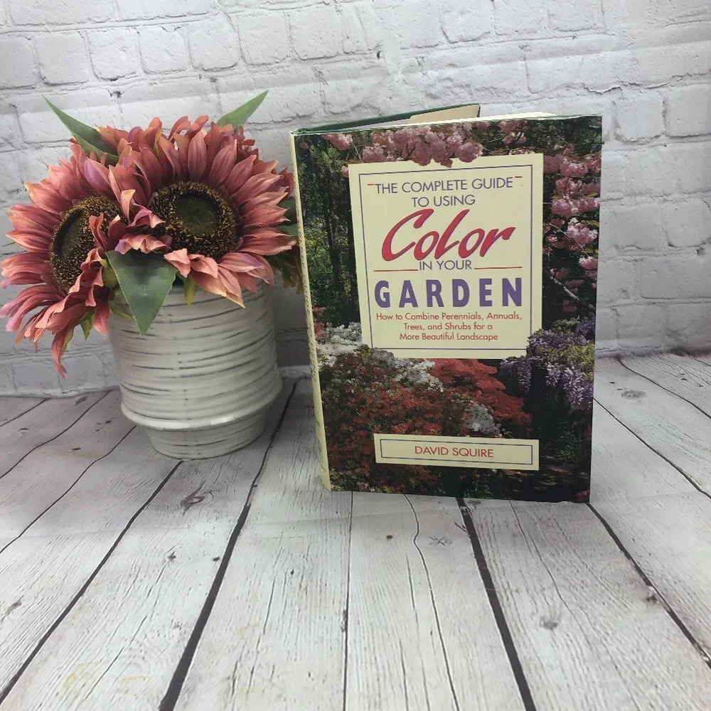 vintage book complete guide to using color in you garden 1991